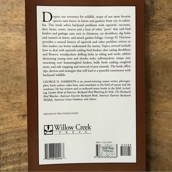 “Squirrel Wars: backyard wildlife battles and how to win them” illustrated book - Picture 9 of 12